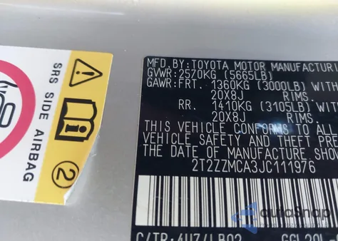 2018 Lexus Rx 350 из США, поврежденный, VIN 2T2ZZMCA3JC111976